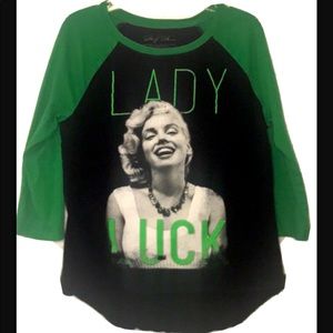 Marilyn Monroe  Saint Patrick’s Day Lady Luck M